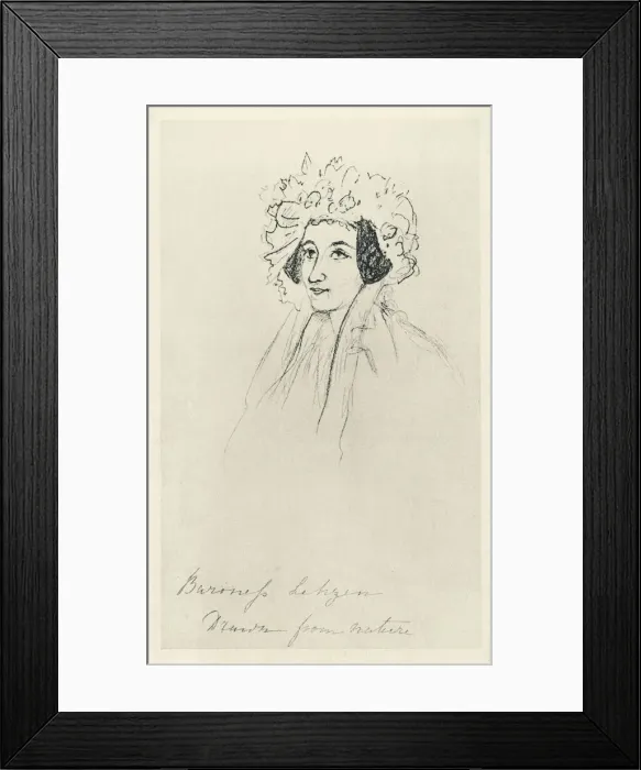 Framed Print : LEHZEN (1784 - 1870) Framed Print : LEHZEN (1784 - 1870)