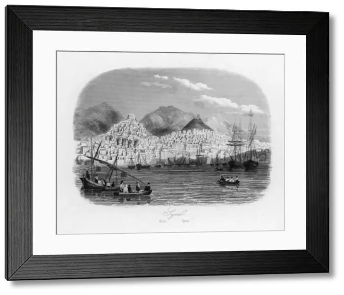 Framed Print : Greece / Islands / Syros Framed Print : Greece / Islands / Syros