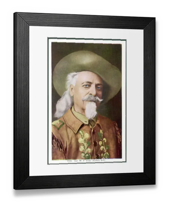 Framed Print : Cody / Postcard Framed Print : Cody / Postcard
