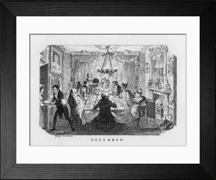 Framed Print : Christmas Dinner Framed Print : Christmas Dinner