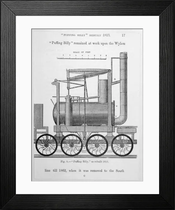 Framed Print : Puffing Billy Framed Print : Puffing Billy
