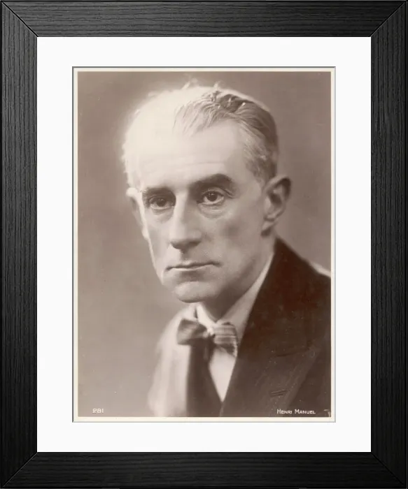 Framed Print : RAVEL (1875 - 1937) Framed Print : RAVEL (1875 - 1937)