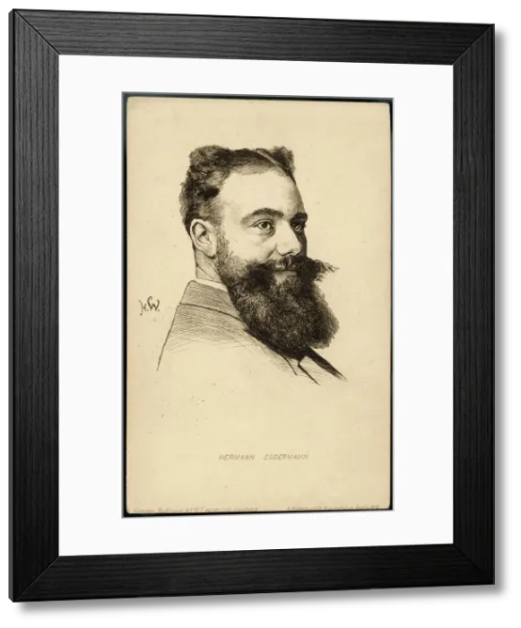 Framed Print : SUDERMANN (1857 - 1928) Framed Print : SUDERMANN (1857 - 1928)