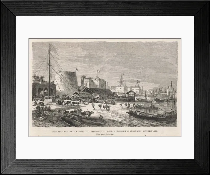 Framed Print : Tanzania / Zanzibar Framed Print : Tanzania / Zanzibar