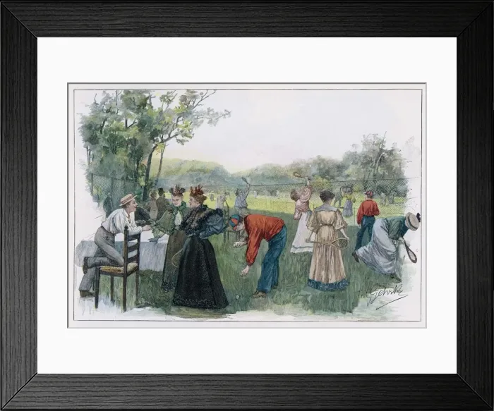 Framed Print : Sport / Tennis Framed Print : Sport / Tennis