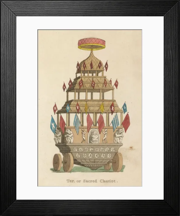 Framed Print : HINDU JUGGERNAUT Framed Print : HINDU JUGGERNAUT