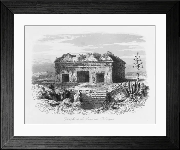 Framed Print : Mexico / Palenque Framed Print : Mexico / Palenque