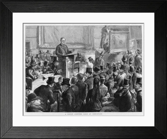 Framed Print : Picture Sale @ Christies Framed Print : Picture Sale @ Christies