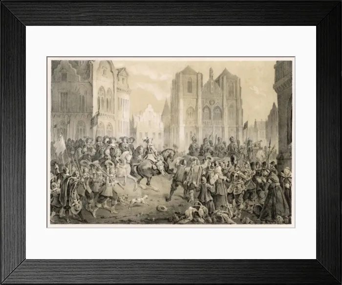 Framed Print : Events / War / Thirty Years Framed Print : Events / War / Thirty Years