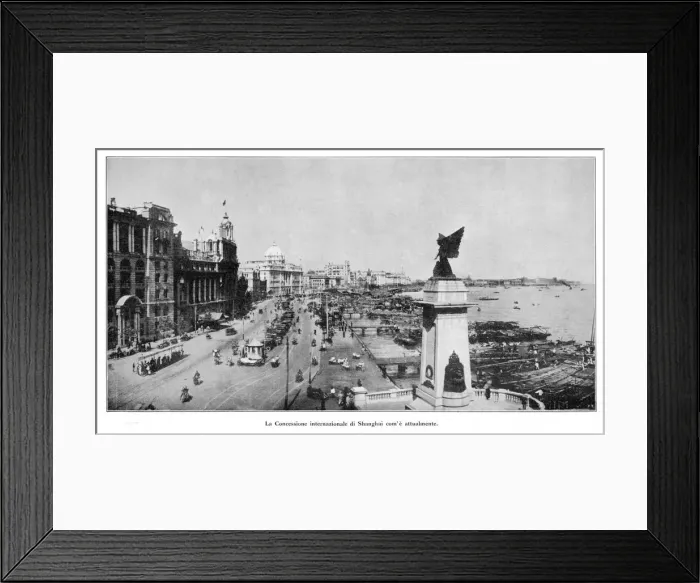 Framed Print : China / Shanghai 1926 Framed Print : China / Shanghai 1926