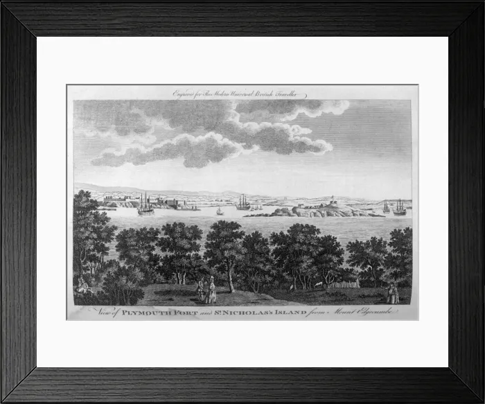 Framed Print : England / Plymouth Framed Print : England / Plymouth