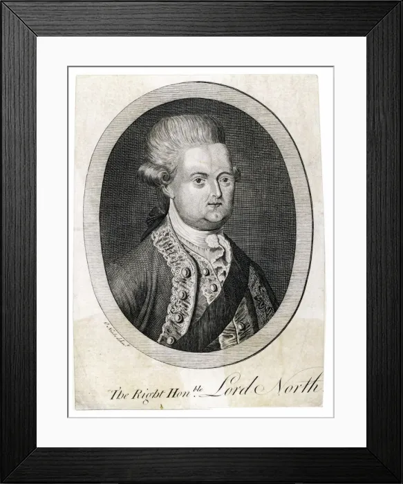 Framed Print : NORTH (1732 - 1792) Framed Print : NORTH (1732 - 1792)