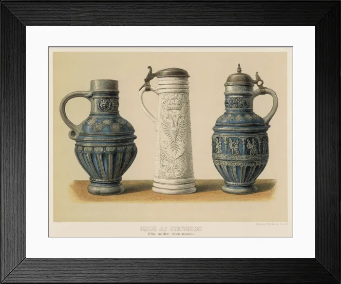 Framed Print : C16 Rhineland Ware Framed Print : C16 Rhineland Ware
