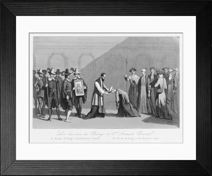 Framed Print : Missionaries / Japan Framed Print : Missionaries / Japan