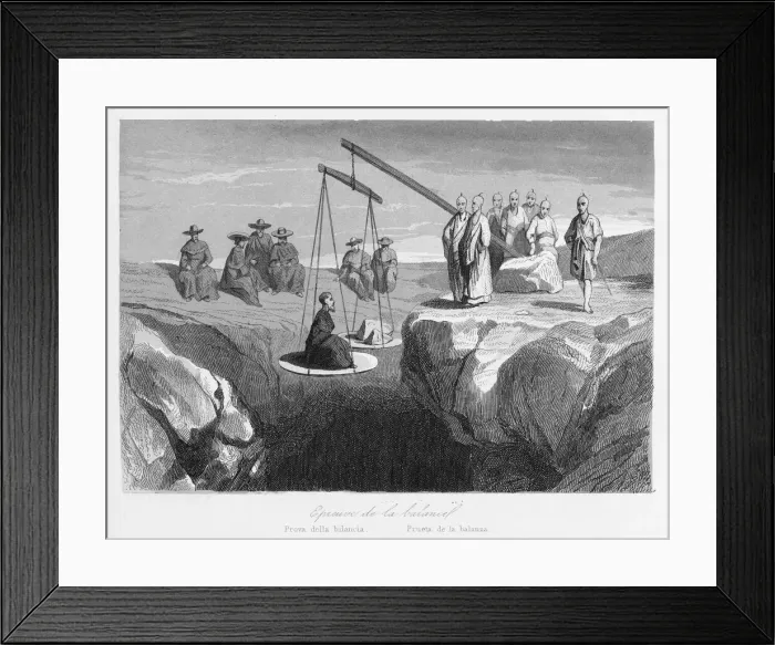 Framed Print : Devotees of Xaca in Japan have their faith tested Framed Print : Devotees of Xaca in Japan have their faith tested