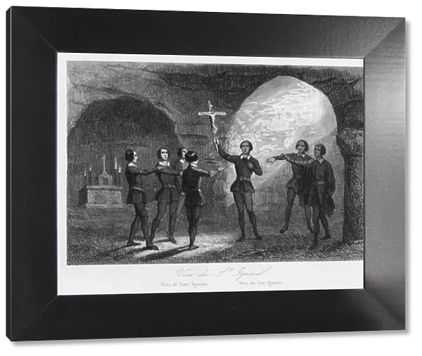 Founding of the Jesuit Order, Montmartre, France