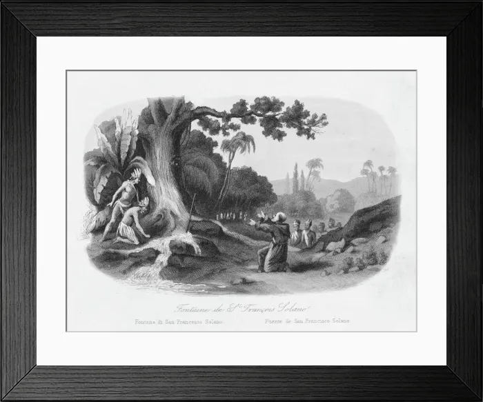 Framed Print : Solanos staff produces a spring Framed Print : Solanos staff produces a spring