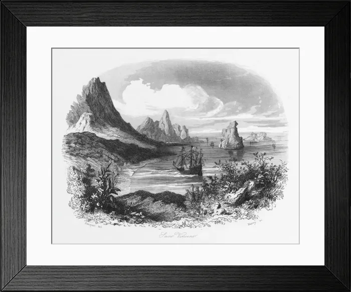 Framed Print : Atlantic Is. / Cape Verde Framed Print : Atlantic Is. / Cape Verde