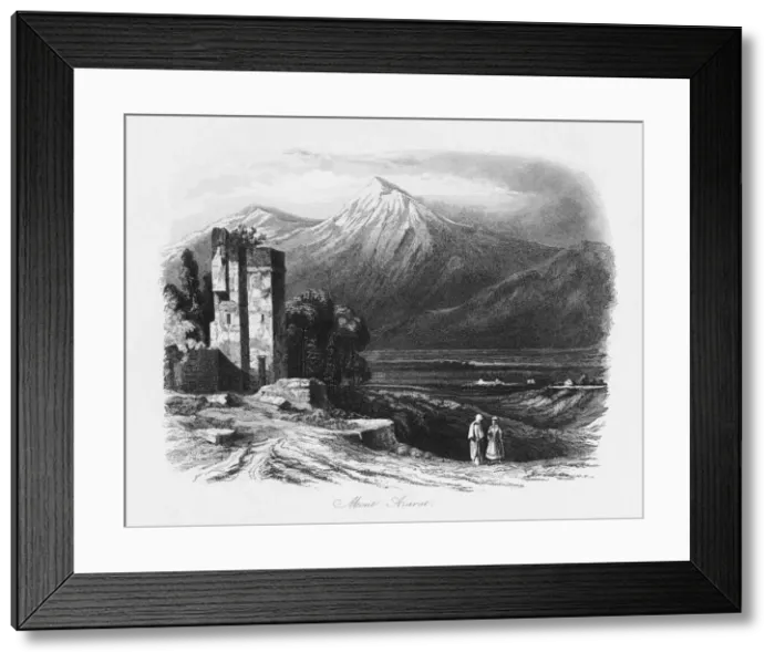 Framed Print : View of Mount Ararat in eastern Turkey Framed Print : View of Mount Ararat in eastern Turkey