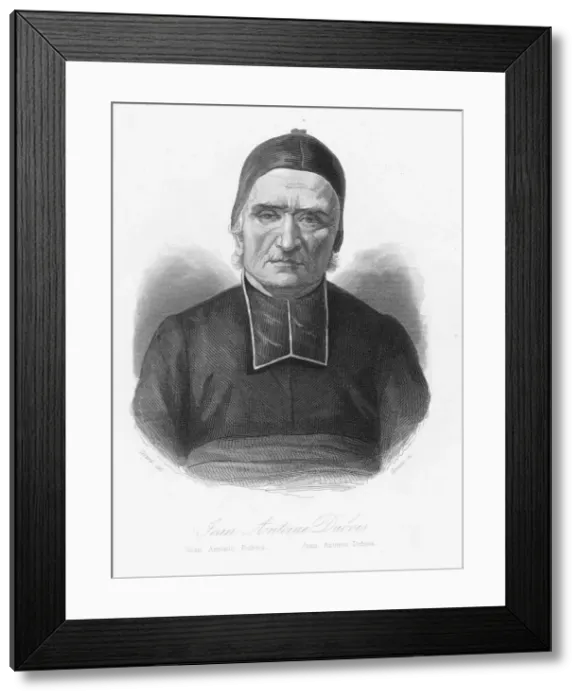 Framed Print : Jean Antoine Dubois, French missionary to India Framed Print : Jean Antoine Dubois, French missionary to India