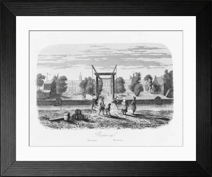 Framed Print : View of Jakarta, Java, Indonesia Framed Print : View of Jakarta, Java, Indonesia