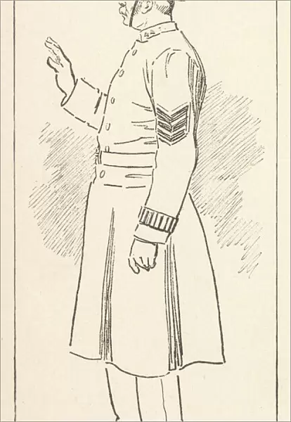 Sketch of a London sergeant