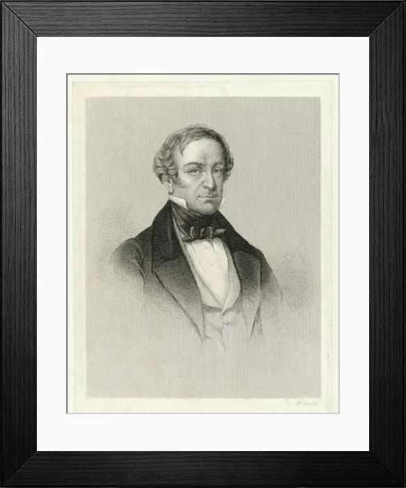 Framed Print : Sir Robert Peel, the Younger, British statesman Framed Print : Sir Robert Peel, the Younger, British statesman