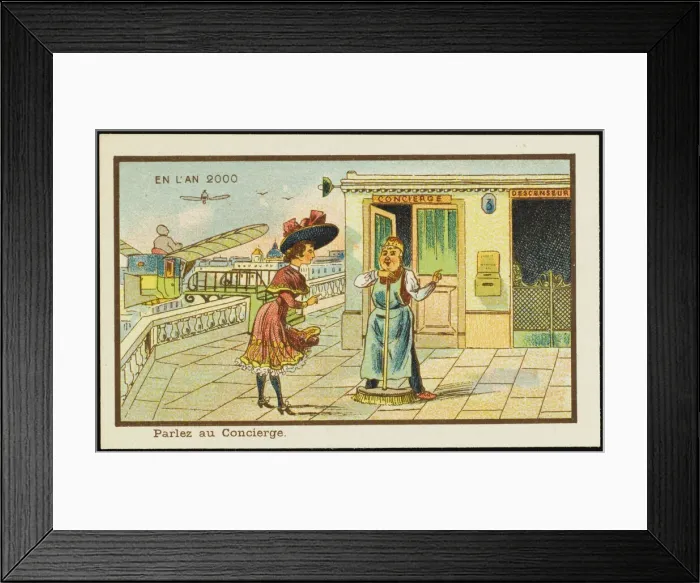Framed Print : Futuristic visit by air cab Framed Print : Futuristic visit by air cab