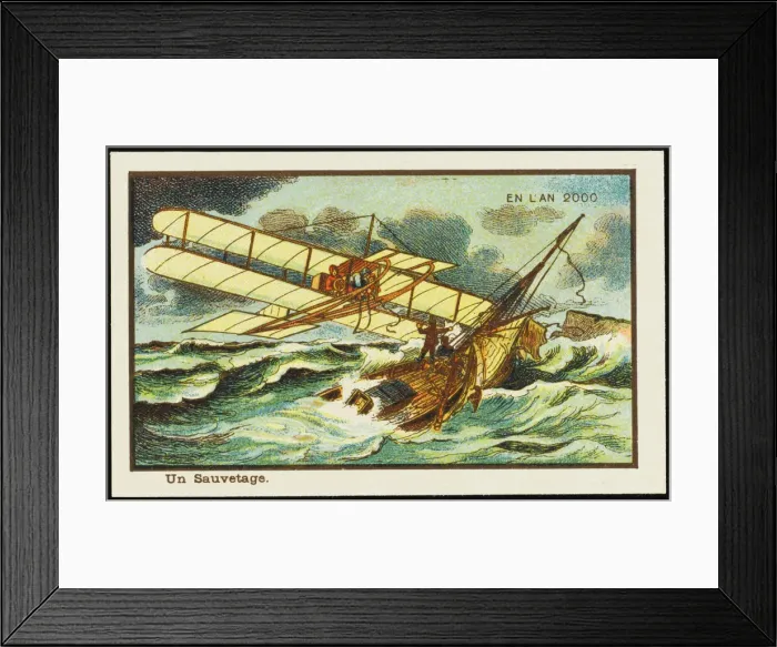 Framed Print : Futuristic air sea rescue Framed Print : Futuristic air sea rescue