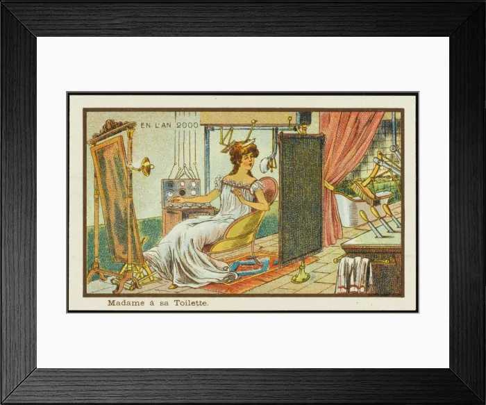 Framed Print : Futuristic mechanised toilette Framed Print : Futuristic mechanised toilette