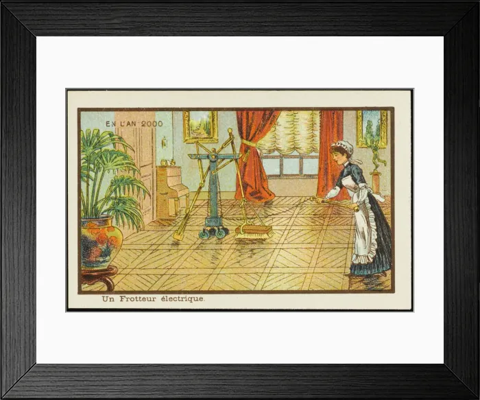 Framed Print : Futuristic floor polishing machine Framed Print : Futuristic floor polishing machine