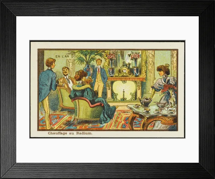 Framed Print : Futuristic central heating Framed Print : Futuristic central heating