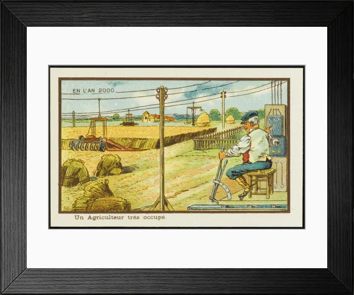 Framed Print : Futuristic farming Framed Print : Futuristic farming