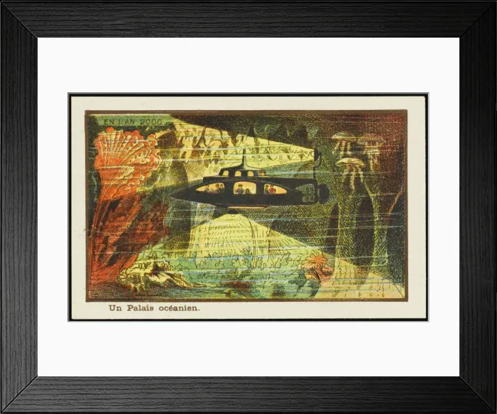 Framed Print : Futuristic exploration of the underwater world Framed Print : Futuristic exploration of the underwater world