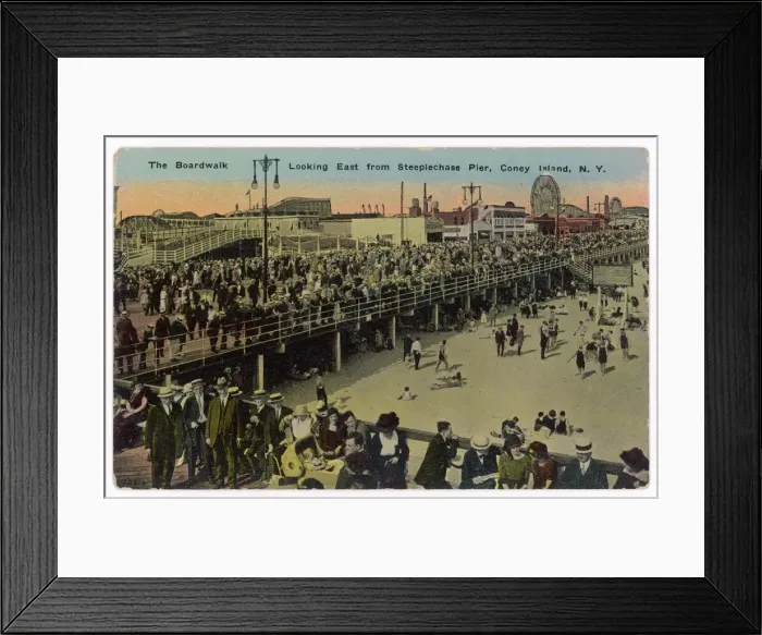 Framed Print : Coney Island, New York, USA Framed Print : Coney Island, New York, USA