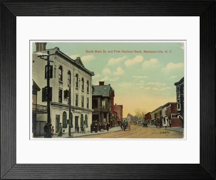 Framed Print : Mechanicsville, New York State, USA Framed Print : Mechanicsville, New York State, USA
