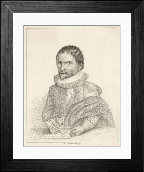 Framed Print : John Napier, Scottish mathematician Framed Print : John Napier, Scottish mathematician