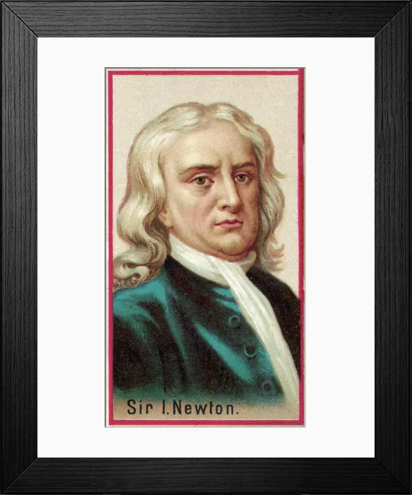 Framed Print : Sir Isaac Newton, English mathematician Framed Print : Sir Isaac Newton, English mathematician