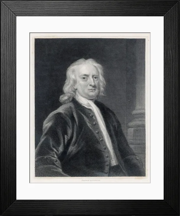 Framed Print : Sir Isaac Newton, English mathematician Framed Print : Sir Isaac Newton, English mathematician