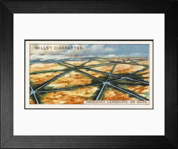 Framed Print : Supposed landscape on the planet Mars Framed Print : Supposed landscape on the planet Mars