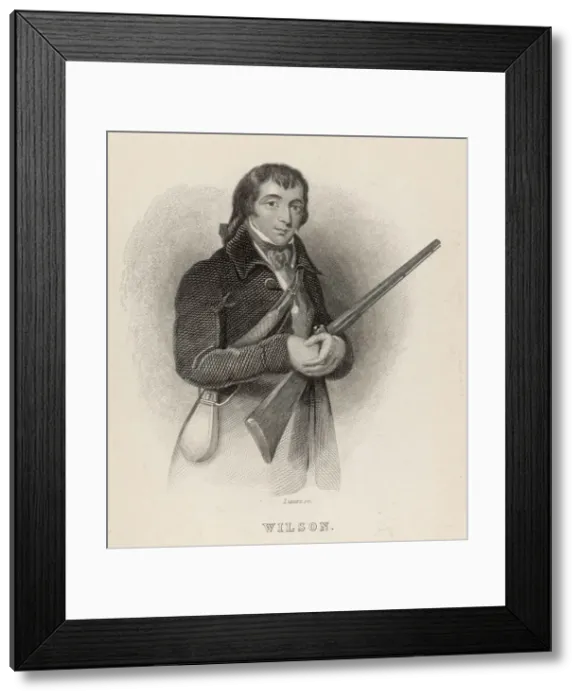 Framed Print : Alexander Wilson, American ornithologist Framed Print : Alexander Wilson, American ornithologist