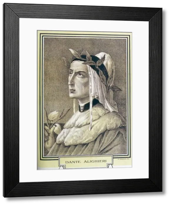 Framed Print : Dante Alighieri, Italian poet Framed Print : Dante Alighieri, Italian poet
