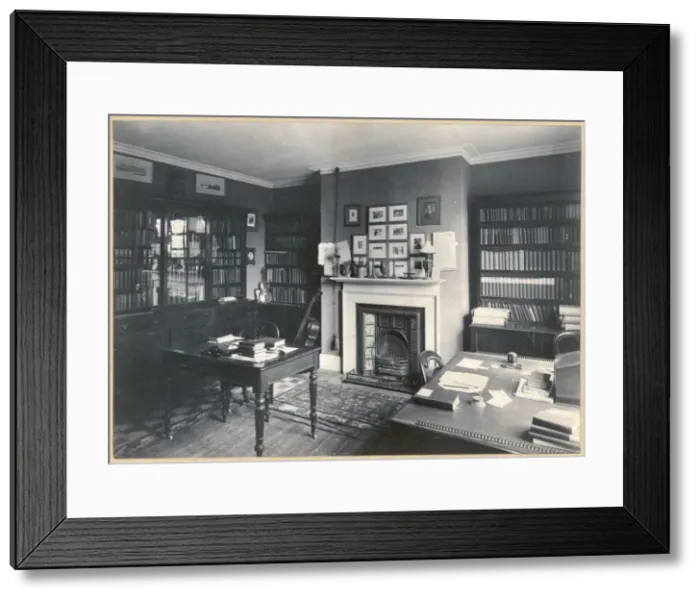 Framed Print : Library at Thomas Hardys home, Max Gate Framed Print : Library at Thomas Hardys home, Max Gate