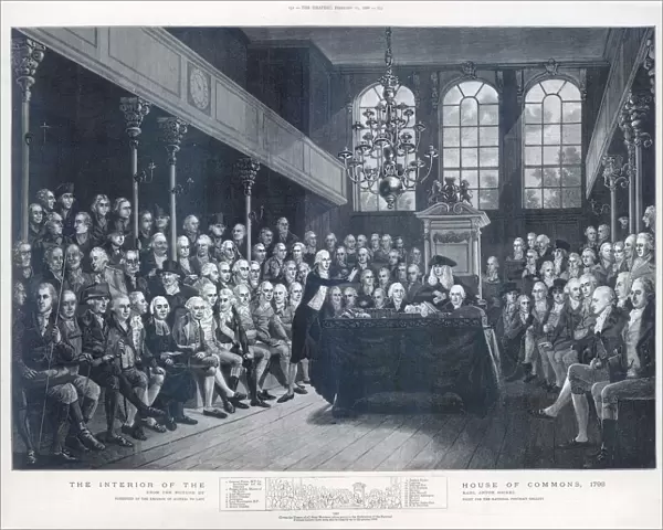 William Pitt the Younger addressing Parliament