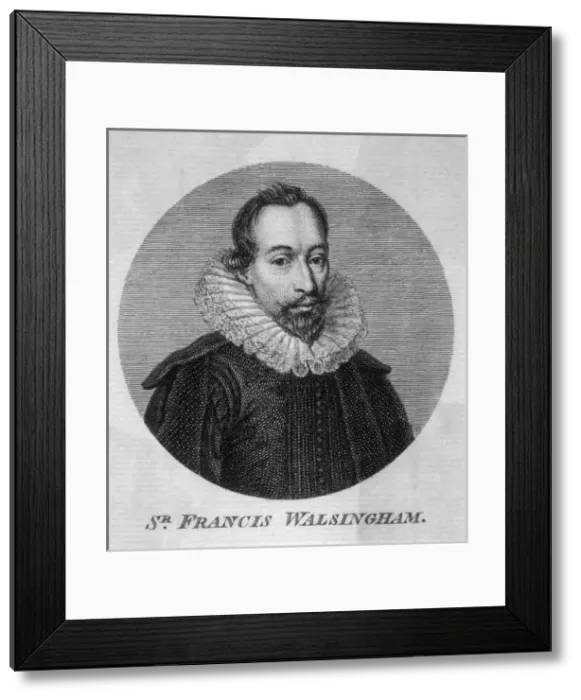 Framed Print : Sir Francis Walsingham, Secretary to Queen Elizabeth I Framed Print : Sir Francis Walsingham, Secretary to Queen Elizabeth I