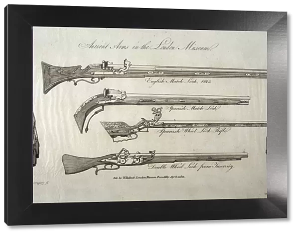 Matchlocks and other firearms