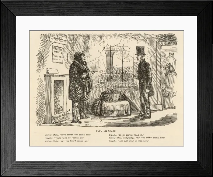 Framed Print : Smoker disobeying no smoking sign Framed Print : Smoker disobeying no smoking sign
