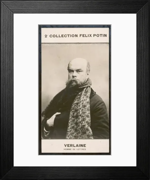 Framed Print : Paul Verlaine, French poet Framed Print : Paul Verlaine, French poet