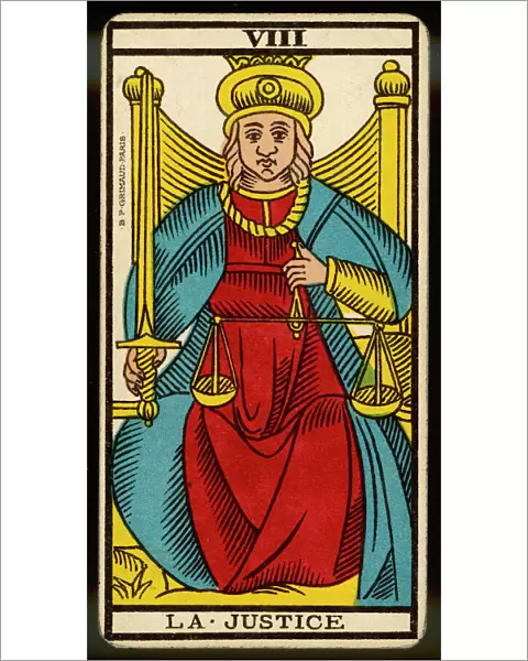Tarot Card 8 - La Justice (Justice)
