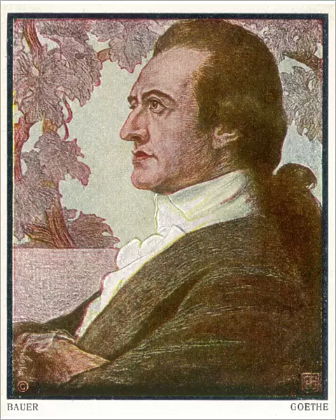 Johann Wolfgang von Goethe, German writer